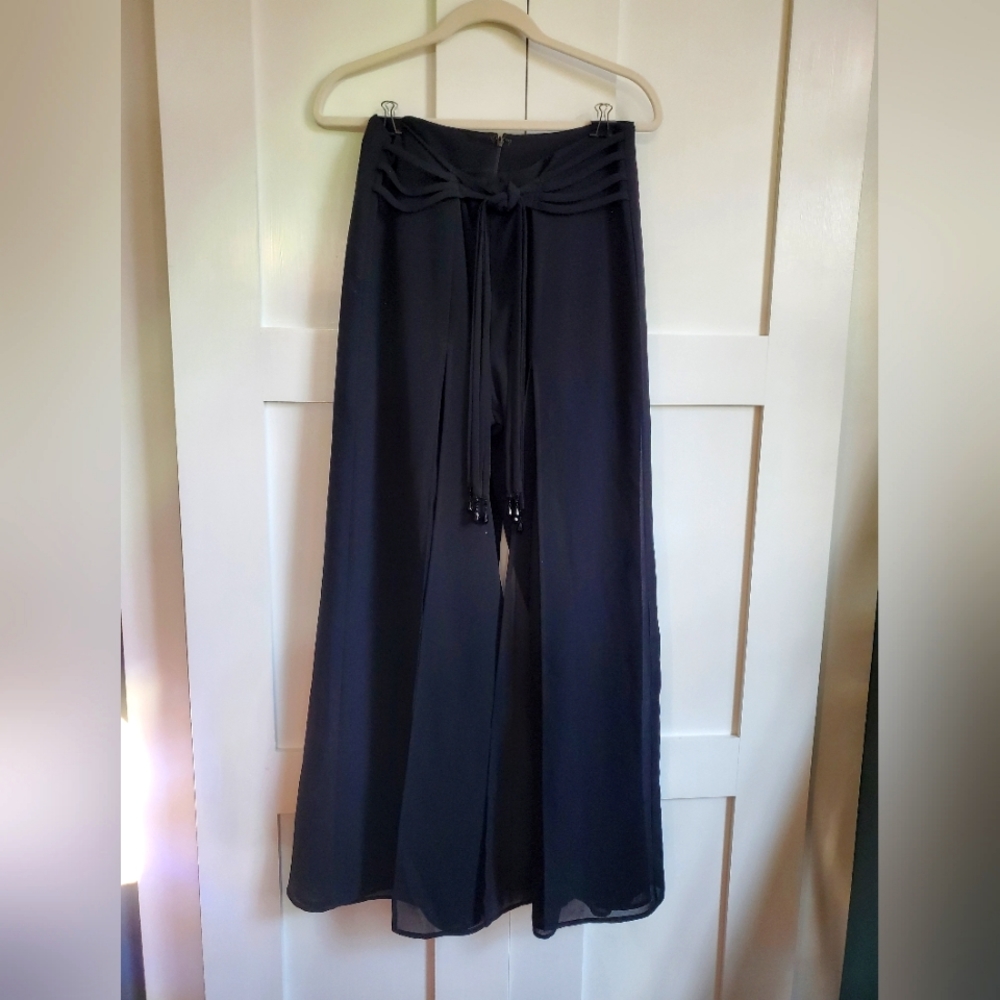 Dressy Black Pallazo Pants